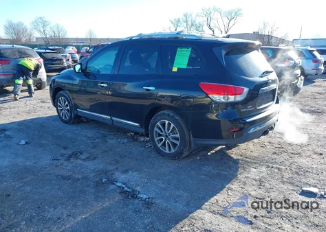 2016 Nissan Pathfinder Sl из США, поврежденный, VIN 5N1AR2MM2GC670334